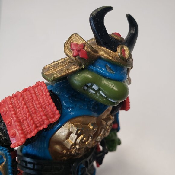 TMNT Ninja Turtles 1990 Sewer Samurai Leo Leonardo Figure - Picture 8 of 13